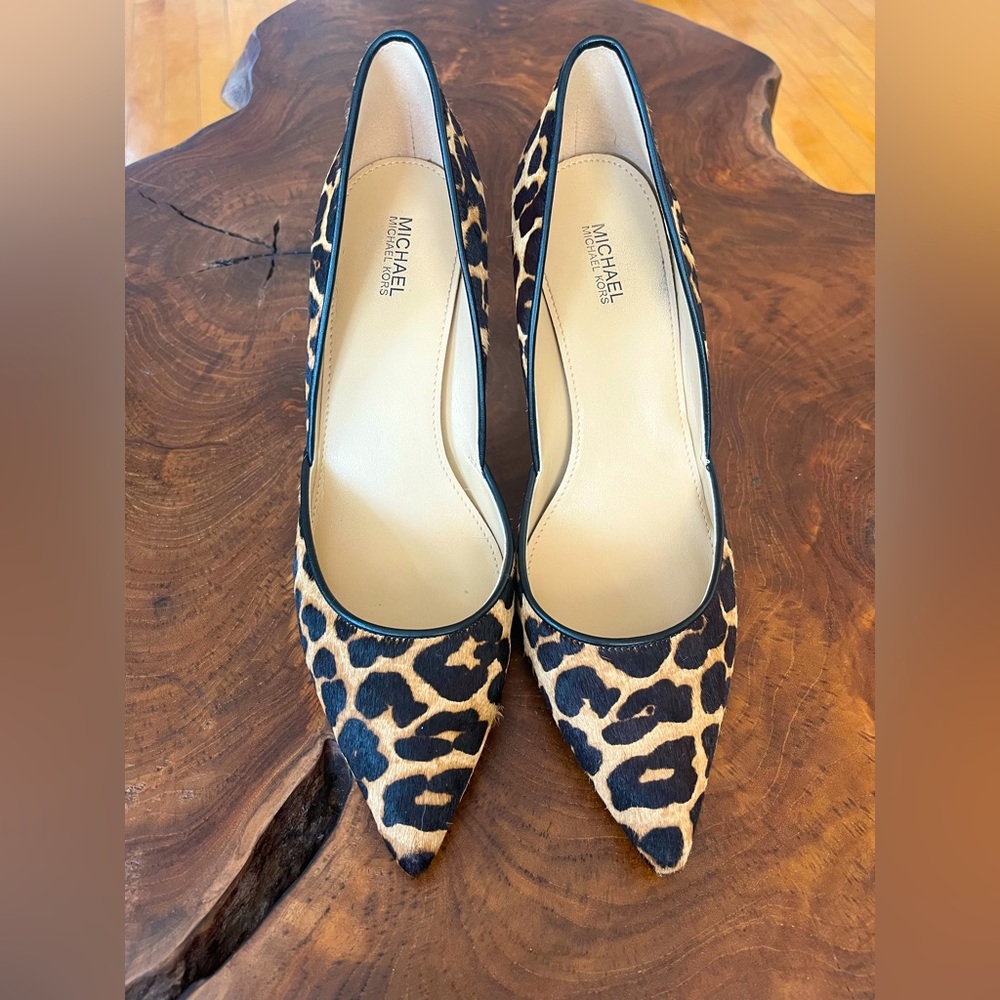 Michael Kors Leopard Pumps size 7.5